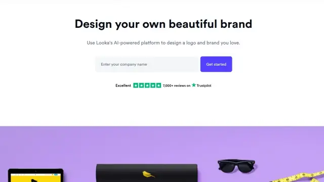 Looka interface preview