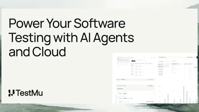 Prévia da interface do TestMu AI
