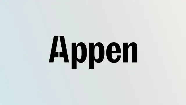 Appen interface preview