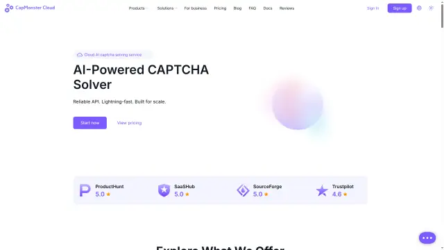 CapMonster Cloud interface preview