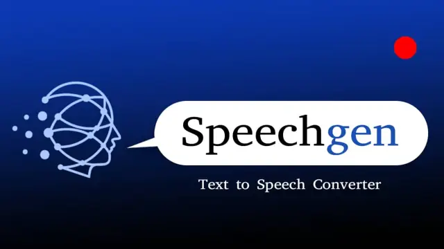 Speechgen.io interface preview