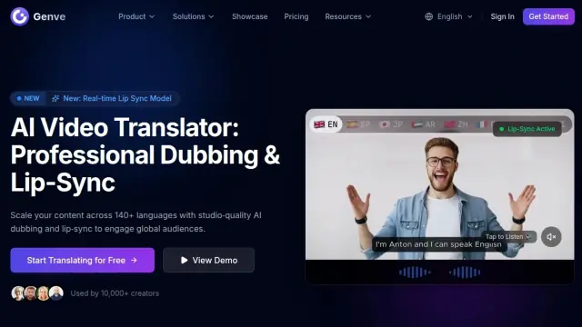 Genve AI interface preview