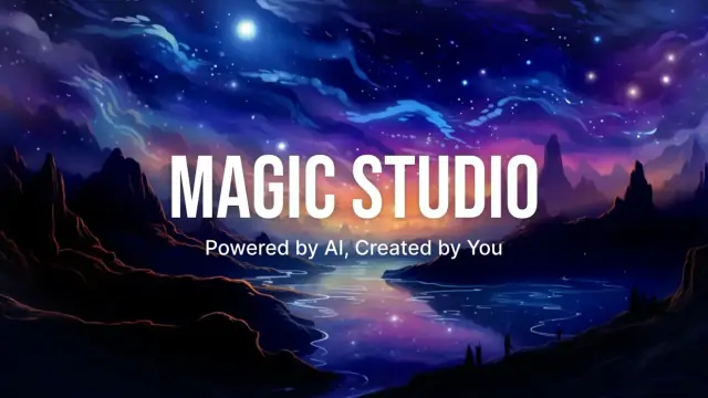 Oberflächenvorschau von Magic Studio