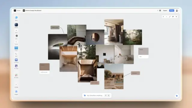 Storyflow interface preview