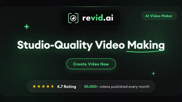 Revid AI interface preview