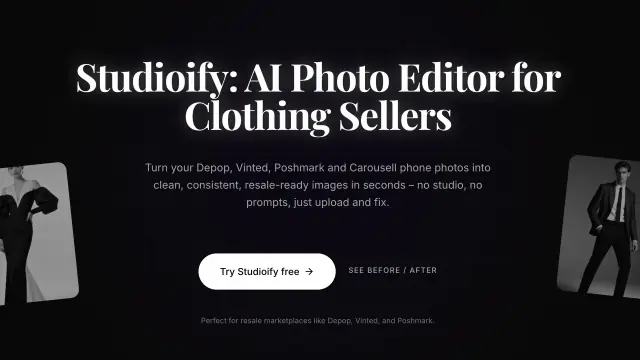 Studioify interface preview