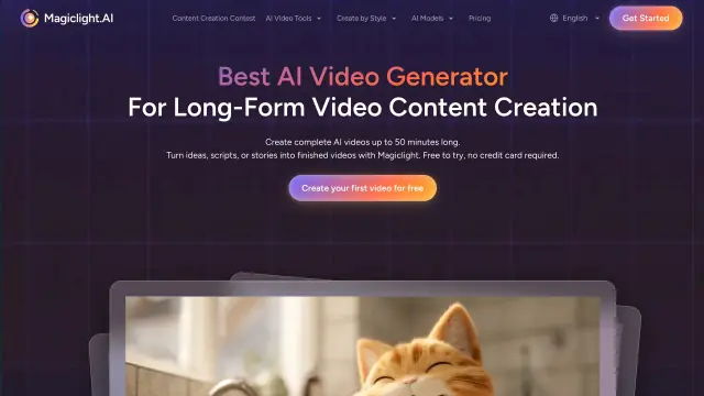 Magiclight.AI interface preview