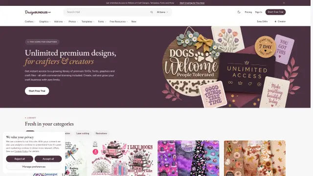 Oberflächenvorschau von Design Bundles
