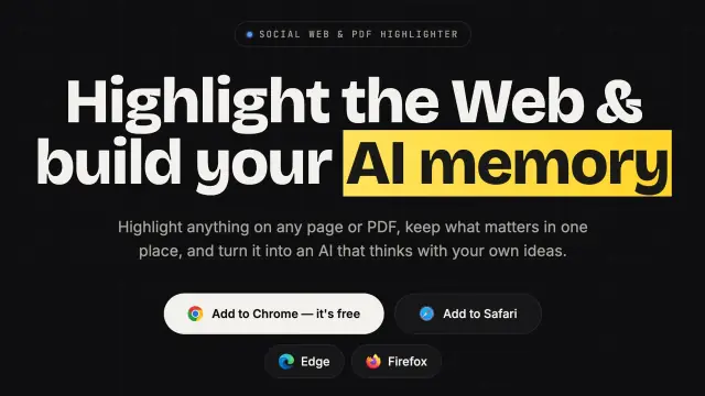 Glasp interface preview