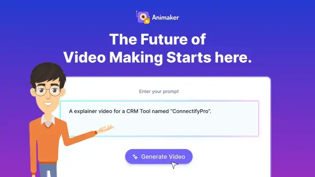 Animaker interface preview