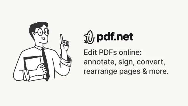 pdf.net interface preview